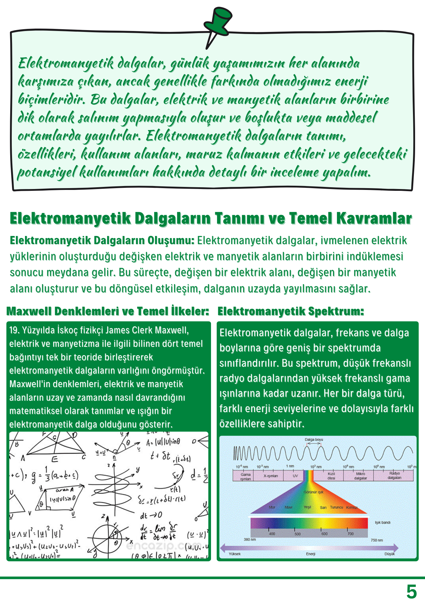 Elektromanyetik Dalgalar
